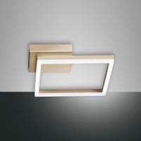 Fabas Luce Bard 3394-21 LED Wand- / Deckenleuchte, Gold edelmatt