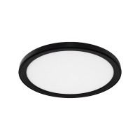 Mobilux Ambienta LED Wand- / Deckenleuchte, Ø: 54 cm, schwarz