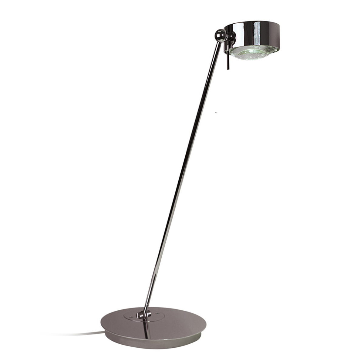 Top Light Puk Maxx Table Tischleuchte, 80 cm, Chrom matt