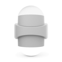 Mobilux Globe LED Wandleuchte, 2-flg., weiß