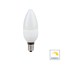 Sigor LED Kerze Ecolux E14, 4,9 W, 2700 K, dimmbar, Ø: 3,5 cm
