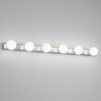 Helestra Lis LED Wand- / Spiegelleuchte, Länge: 90 cm, Chrom