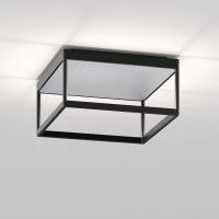 Serien.lighting Reflex² Ceiling M 150 LED Deckenleuchte, schwarz, Reflektor: Struktur Silber (©serien.lighting)