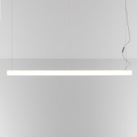 Artemide Design Alphabet of Light Linear LED Sospensione, App-kompatibel, Länge: 179,2 cm, weiß
