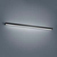 Helestra Theia LED Wandleuchte, Länge: 120 cm, schwarz matt
