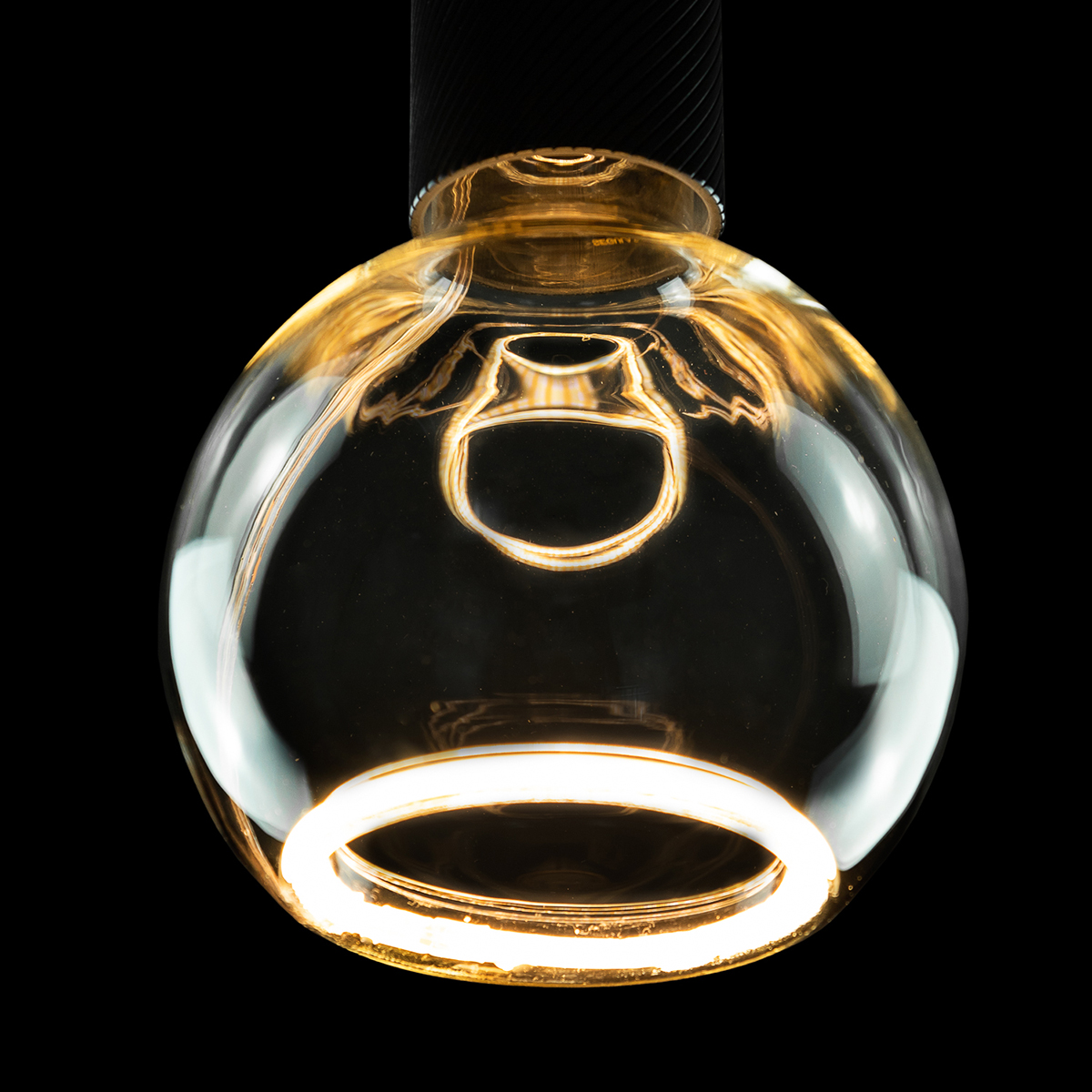 Segula LED Floating Globe 125 klar E27, 6,2 W, Dim-to-Warm | Wandleuchten