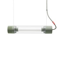 Fatboy Tjoep Small LED Wand- / Pendelleuchte, industriegrün (Montage als Pendelleuchte)