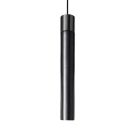 Kundalini Minimal LED Pendelleuchte, schwarz vernickelt