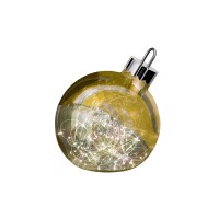 Sompex Ornament LED Dekoleuchte, Ø: 20 cm, Gold