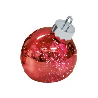 Sompex Ornament LED Dekoleuchte, Ø: 25 cm, rot