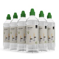 Höfats Spin Bioethanol Flüssig-Brennstoff, 6er Pack 1l Flaschen
