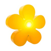 8 seasons design Shining Flower Solar- / Dekoleuchte, Ø: 40 cm, gelb