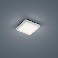 Helestra Sola LED Deckenleuchte, 17,5 x 17,5 cm, weiß matt