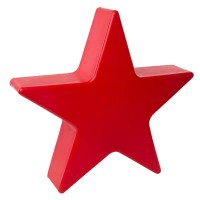 8 seasons design Shining Star Dekoleuchte, Höhe: 71,5 cm, rot