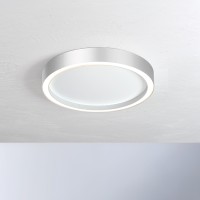 Bopp Aura LED Deckenleuchte, Ø: 55 cm, weiß / Aluminium