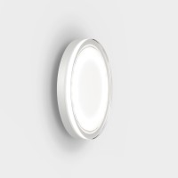 IP44.DE Lisc LED Außenwand- / Deckenleuchte, pure white (weiß)