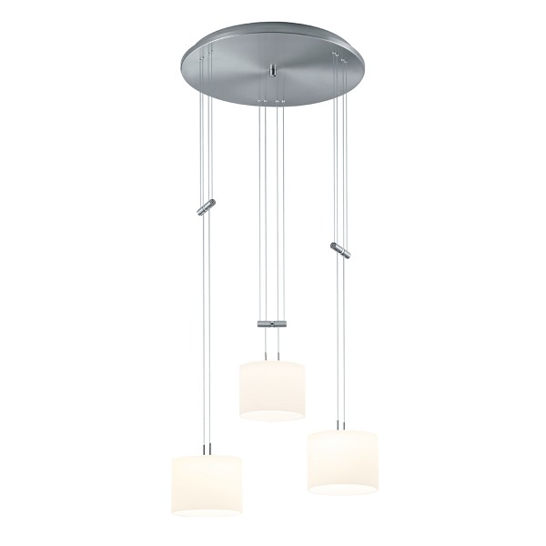Bankamp Grazia LED Pendelleuchte, 3-flg., mit Rondell | Deckenlampen