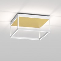 Serien.lighting Reflex² Ceiling M 150 LED Deckenleuchte, weiß, Reflektor: Struktur Gold (©serien.lighting)