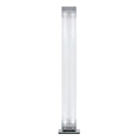 Belux Twilight-10 LED Stehleuchte, Chromstahl/Acrylglas
