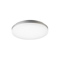 Sigor Circel LED Deckenleuchte, Ø: 27 cm, Silber