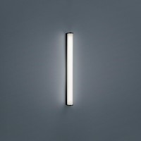 Helestra Ponto LED Wandleuchte, Länge: 60 cm, schwarz matt
