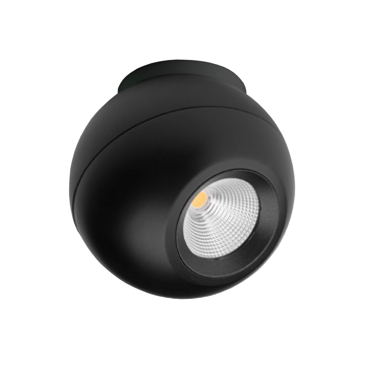 Lumexx Globe LED Deckenleuchte, schwarz