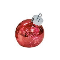 Sompex Ornament LED Dekoleuchte, Ø: 20 cm, rot