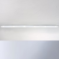 Bopp Close LED Deckenleuchte, 110 x 5 cm, weiß