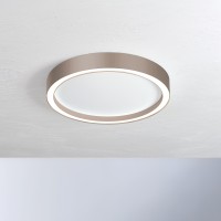 Bopp Aura LED Smart Home Deckenleuchte, Ø: 55 cm, mit Casambi, weiß / taupe