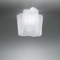 Artemide Design Logico Soffitto, Glas: milchig weiß