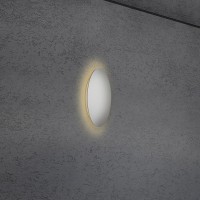 Escale Blade Mini LED Wand- / Deckenleuchte, Ø: 18 cm, mit Casambi-Modul, Silber matt eloxiert