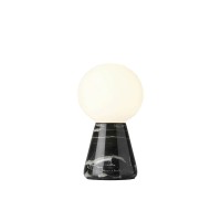 Villeroy & Boch Carrara LED Tischleuchte, Höhe: 13 cm, schwarzer Marmor