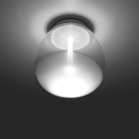 Artemide Empatia Parete / Soffitto LED, Ø: 16 cm, Opalglas / weiß