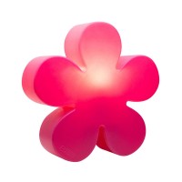 8 seasons design Shining Flower Solar- / Dekoleuchte, Ø: 40 cm, pink