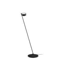 Occhio Sento E lettura LED Leseleuchte, 125 cm, 2700 K, Ausrichtung: rechts vom Objekt, schwarz matt