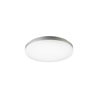 Sigor Circel LED Deckenleuchte IP44, Ø: 22 cm, Silber