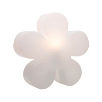 8 seasons design Shining Flower Dekoleuchte, Ø: 40 cm, weiß