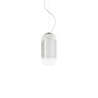Artemide Design Gople Lamp Mini Sospensione, Silber