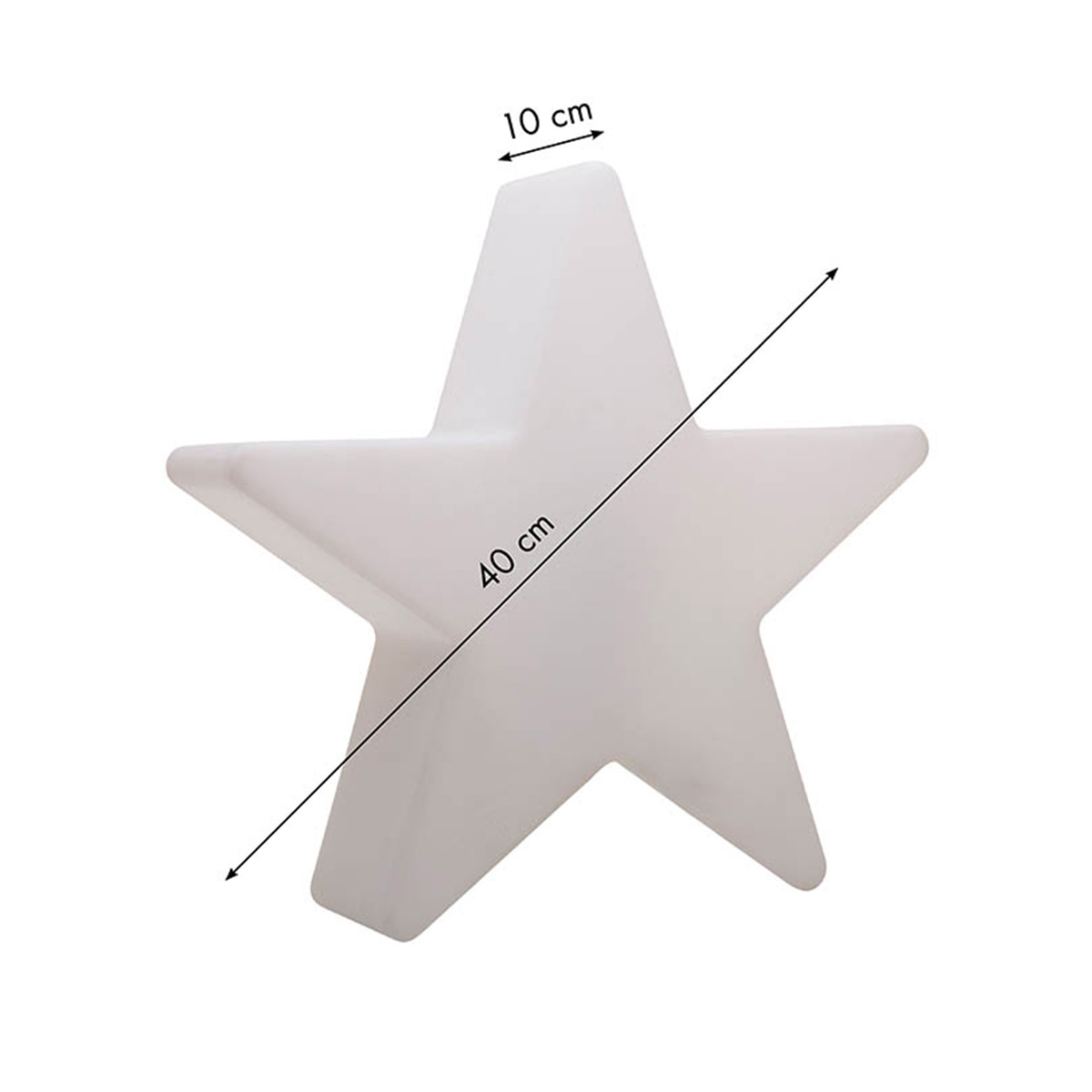 8 seasons design Shining Star RGB LED Dekoleuchte | Leuchtfiguren