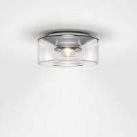 Serien.lighting Curling Ceiling M LED Deckenleuchte, 2700 K, Acryl klar (©serien.lighting)