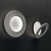 Icone Vera 21 LED Wandleuchte, Aluminium / weiß