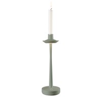 Villeroy & Boch Aarhus LED Akkuleuchte & Kerzenständer, olivgrün (Kerze nicht inbegriffen)