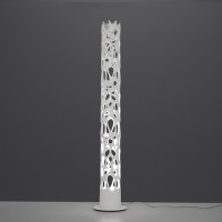 Artemide Design New Nature LED Terra, App-kompatibel, weiß glänzend, ON