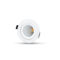 Interlight Core XL Downlight LED Einbaustrahler, 2700 K, weiß