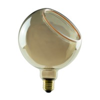 Segula LED Floating Globe 150 45° smokey grau E27, 6 W, 1900 K, dimmbar, Ø: 15 cm