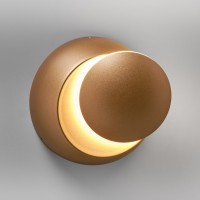 LupiaLicht Moon LED Wand- / Deckenleuchte, Gold