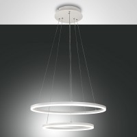 Fabas Luce Giotto LED Pendelleuchte, weiß