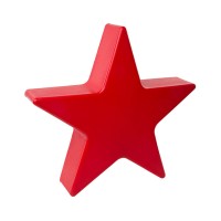 8 seasons design Shining Star Dekoleuchte, Höhe: 54 cm, rot