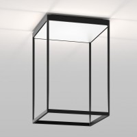 Serien.lighting Reflex² Ceiling M 450 LED Deckenleuchte, schwarz, Reflektor: Struktur weiß (©serien.lighting)
