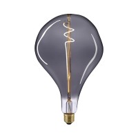 Sigor LED Filament Giantlampe Drop E27 Titan, 5 W, 1800 K, dimmbar, Ø: 16,5 cm